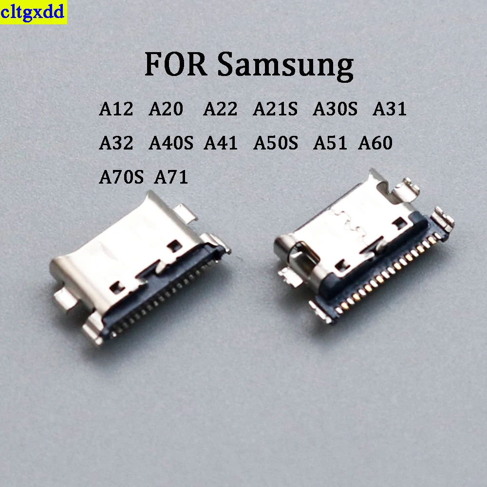 

cltgxdd 5-10piece FORSamsungA12 A20 A22 A21S A30S A31 A32 A40S A41 A50S A51 A60 A70S A71Charging port base connector