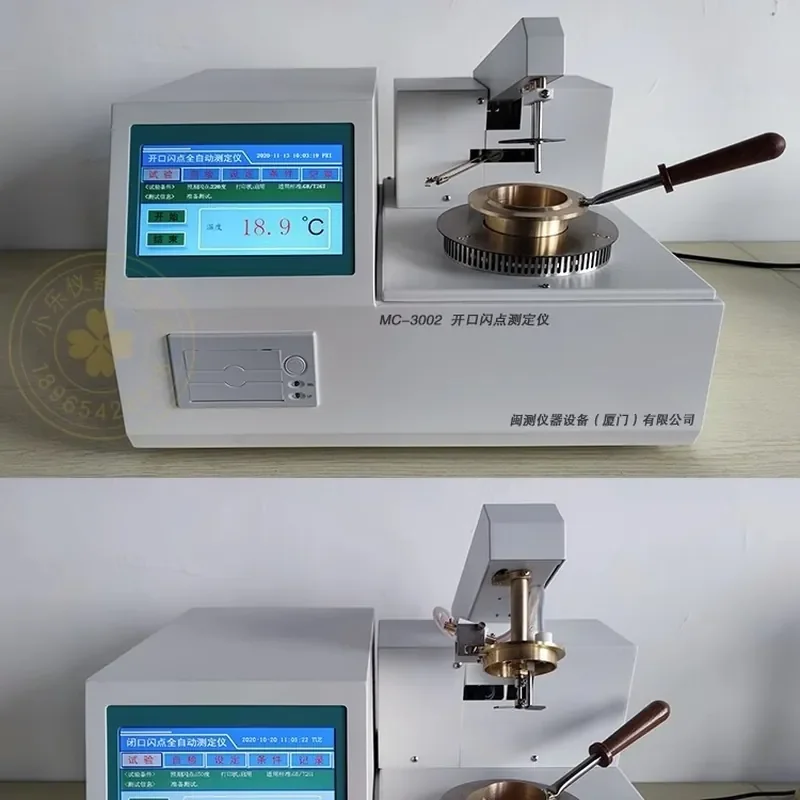 

Automatic Opening and Closing Flash Point Tester Lubricating Oil Test Flash Point Tester Fuel Petroleum Oil Detection