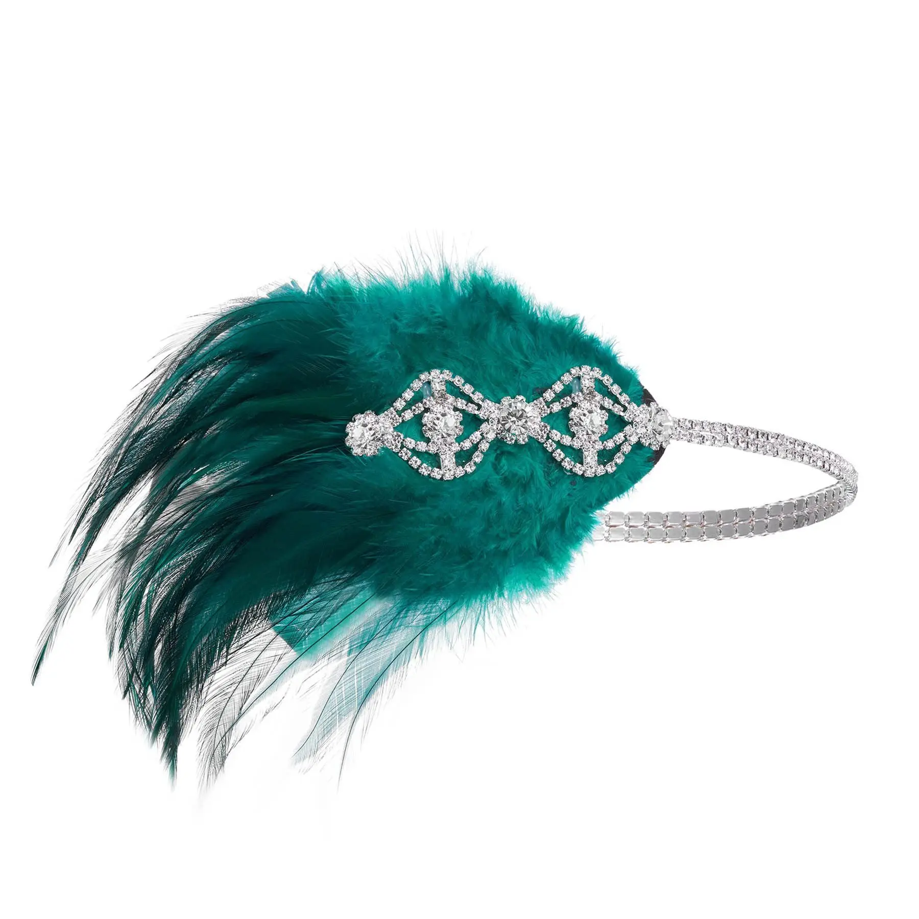 Conjunto de accesorios de disfraz de Gatsby para mujer, accesorios de diadema de los años 20, 1920