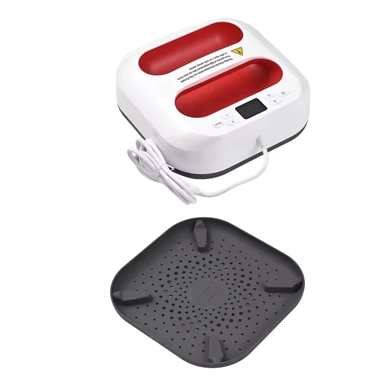 

A88E-MINI 9X9 In Heat Press Machine Adjustable Temperature For T-Shirt Printing DIY Iron On HTV Vinyl Sublimation Paper UK Plug