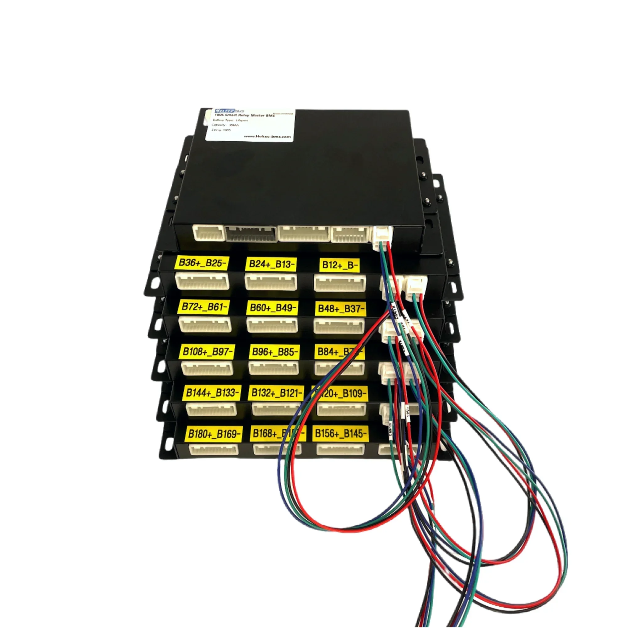 160S BMS 100A 300A with PC software Smart BMS with Relay rs485 CAN lifepo4 Lithium LTO 512V BMS for HV battery 160S