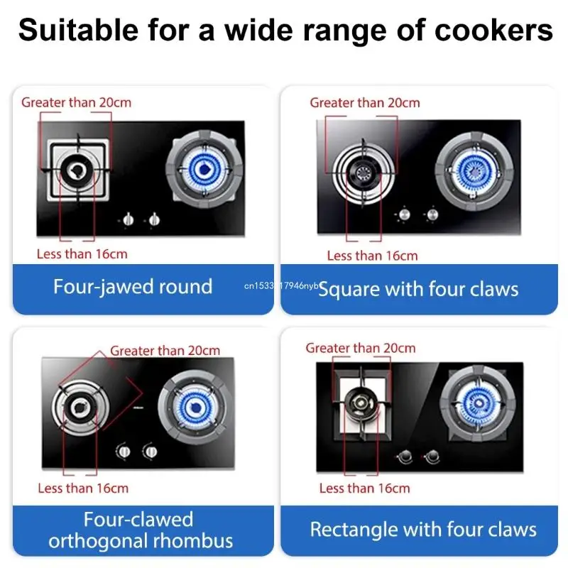 Wspornik do kuchenki gazowej Stojak na kuchenkę gazową Uchwyt na patelnie Stojak Na garnki Wok Podpora kuchenki Żelazny statek