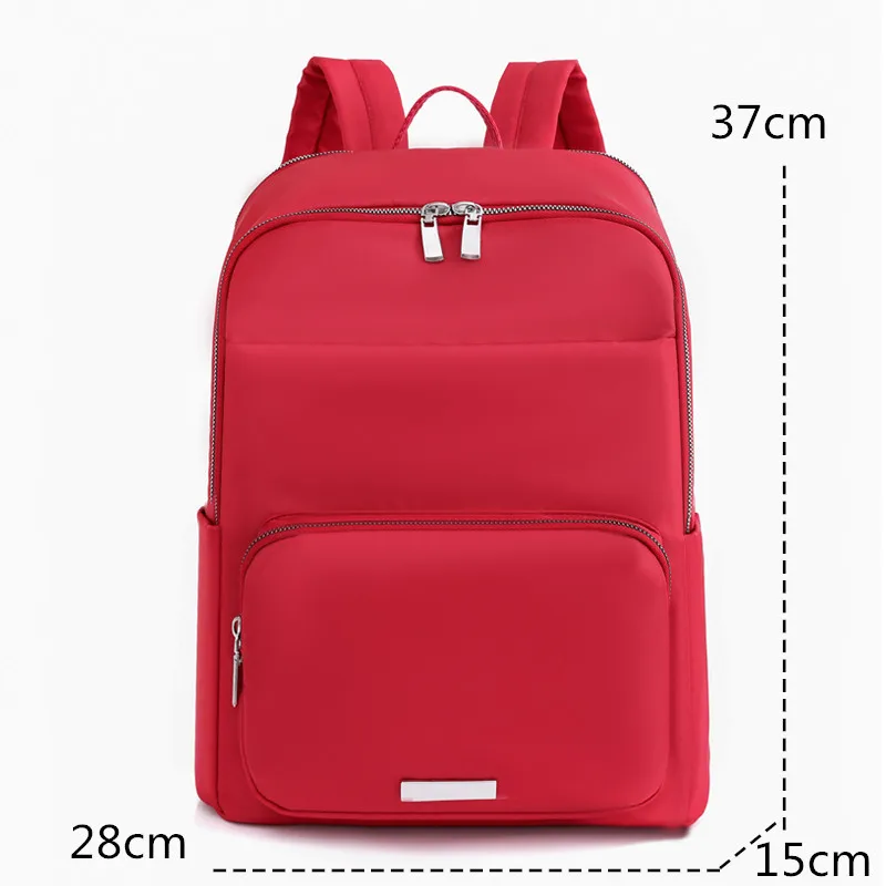 Women Backpacks Preppy Students nylon Cloth Backpack Brand Large Capacity Travel Bag Solid Simple Harajuku Chic Fashion Unisex