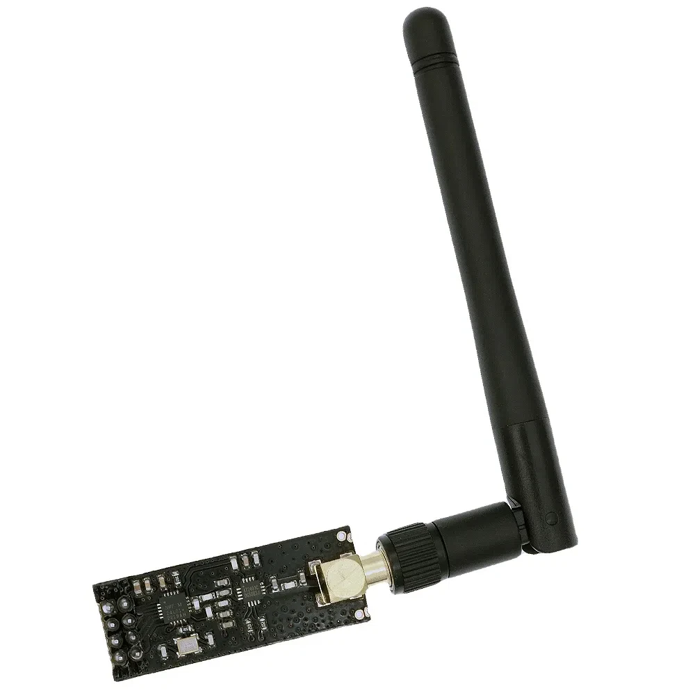 Módulo sem fio NRF24L01 + PA + LNA 2.4G de longa distância de 1100 metros com antena