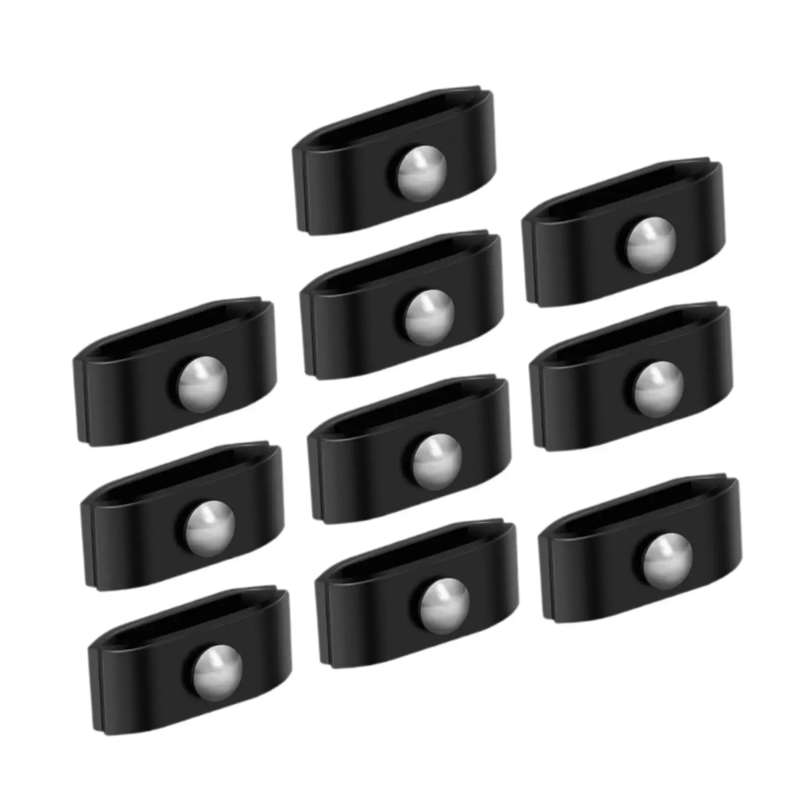 10Pcs Fence Connector Multipurpose, Easy to Install, Corner Connector for Double Wire Fence Tighten Clips for Garden, Yard