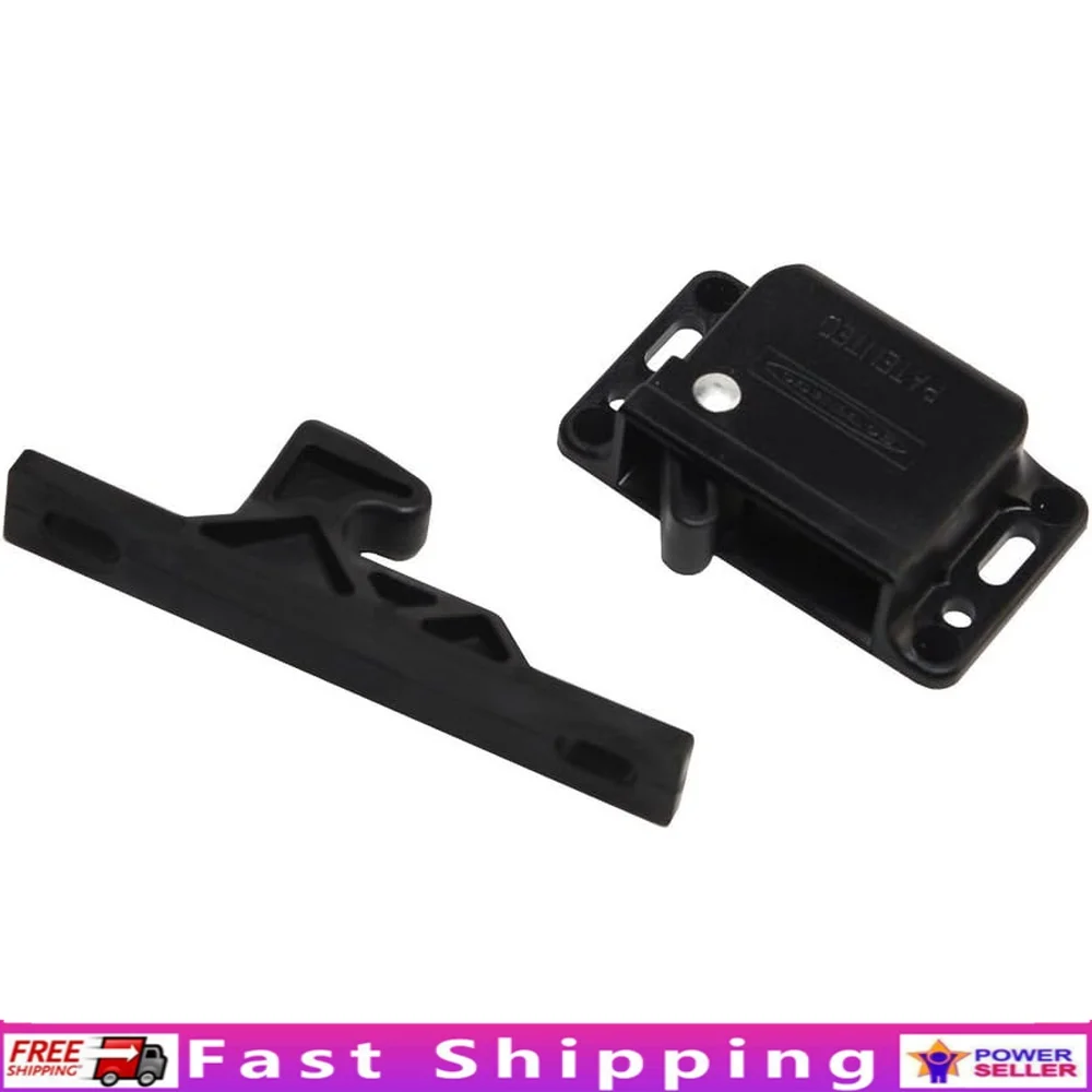 

Универсальная нажимная защелка, фурнитура для шкафа, кладовая, ящики, простая установка, безопасная застежка с крепежными элементами в комплекте