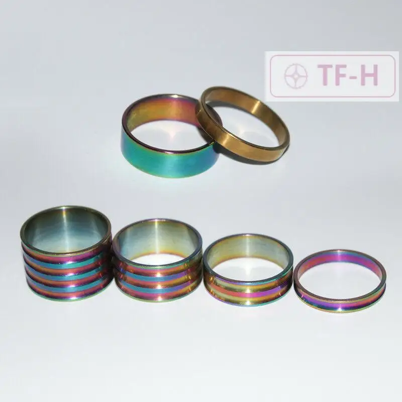 2.5/5/10/15/20MM Titanium Alloy Ti Spacer 1-1/8\