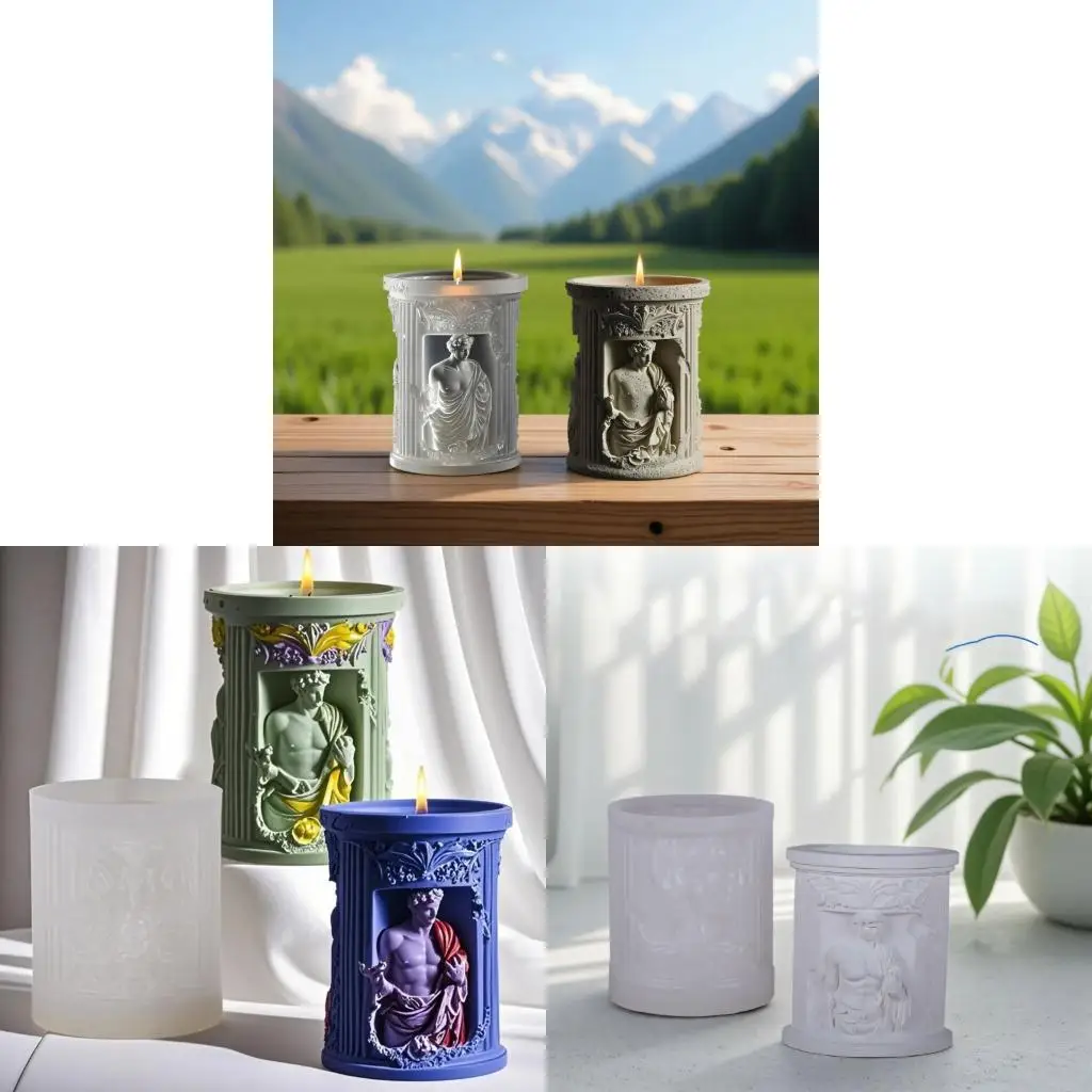 

R3MC Силиконовая плесени Скандинавские Дэвиды Конструкции для создания штукатурки