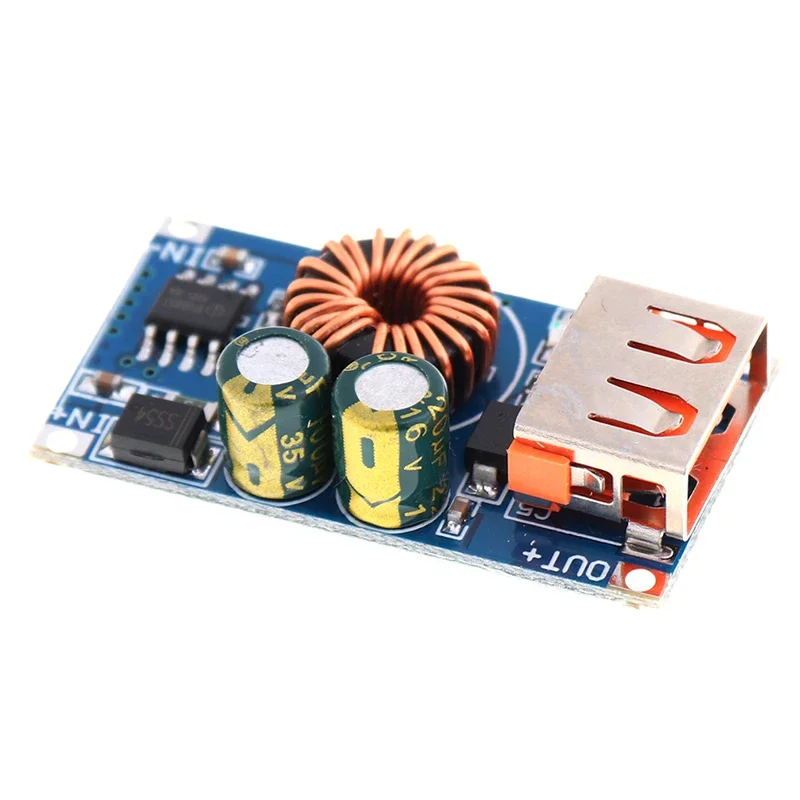 Module abaisseur USB DC 12V 24V vers téléphone QC3.0, Charge rapide pour Huawei, 1 pièce