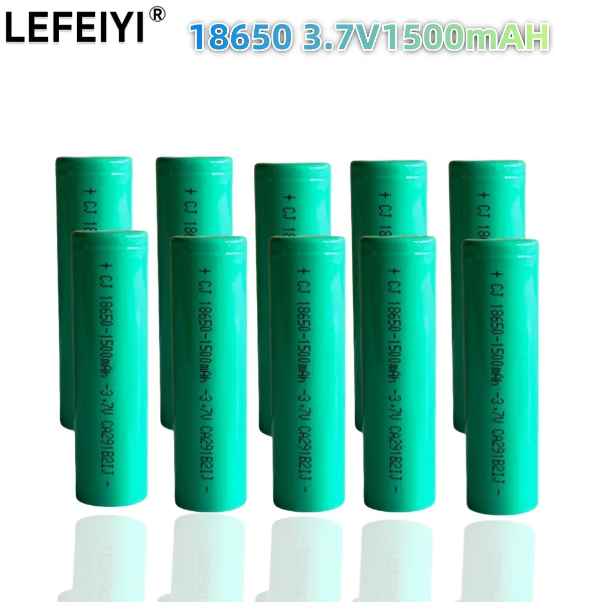 18650 3.7V 1500mAh Rechargeable Battery + Charger