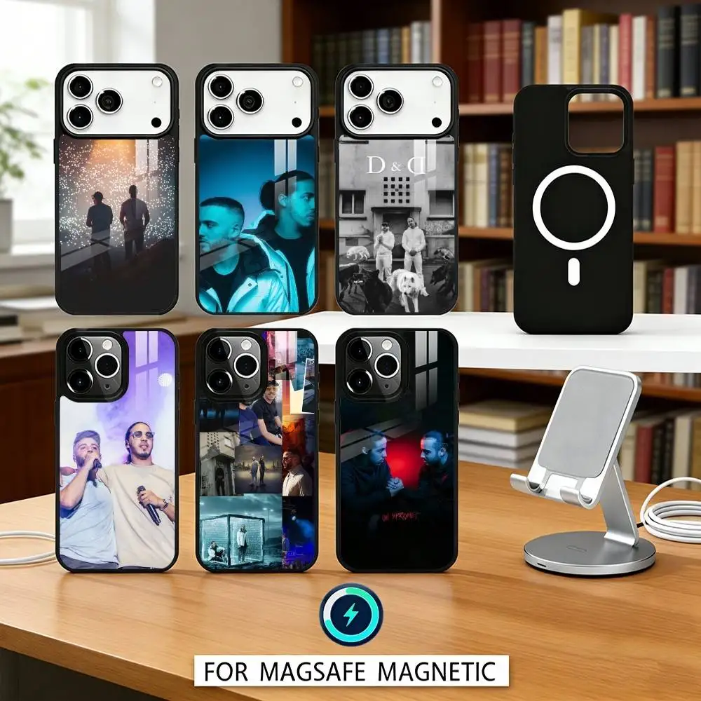

D-Djadja D-Dinaz On s promet Phone Case Magnetic For iPhone17 16 15 14 13 12 Pro Max For Magsafe Wireless Charging Cover