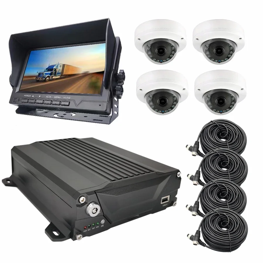 A&S 4CH 8ch AI MDVR 4G GPS DVR مركبة للحافلة دعم ADAS DMS BSD مع 3g 4g Wifi صندوق أسود للسيارة للحافلة المدرسية الرقمية Dvr