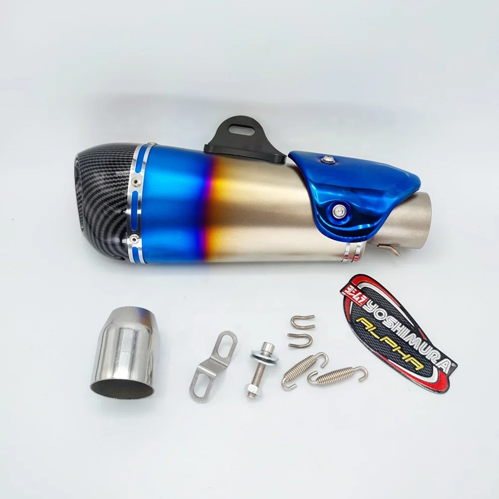 

STLF High Quality Motorcycle Spare Parts W23 Motorcycle Exhaust Pipe Muffler Stainless Steel