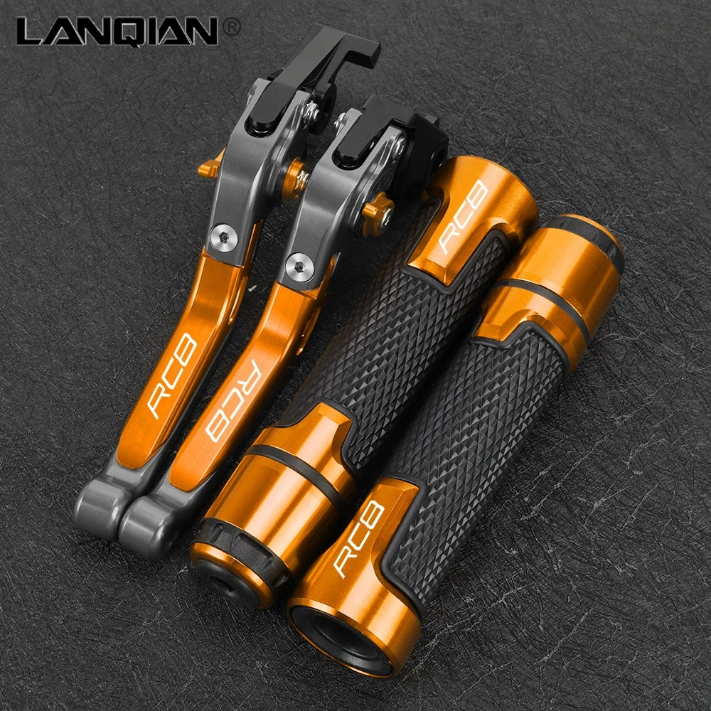 

FOR RC8 RC8R 2009 2010 2011 2012 2013 2014 2015 2016 Motorcycle Brake Clutch Levers & Handbrake Handlebar Grip Handle Hand Grips