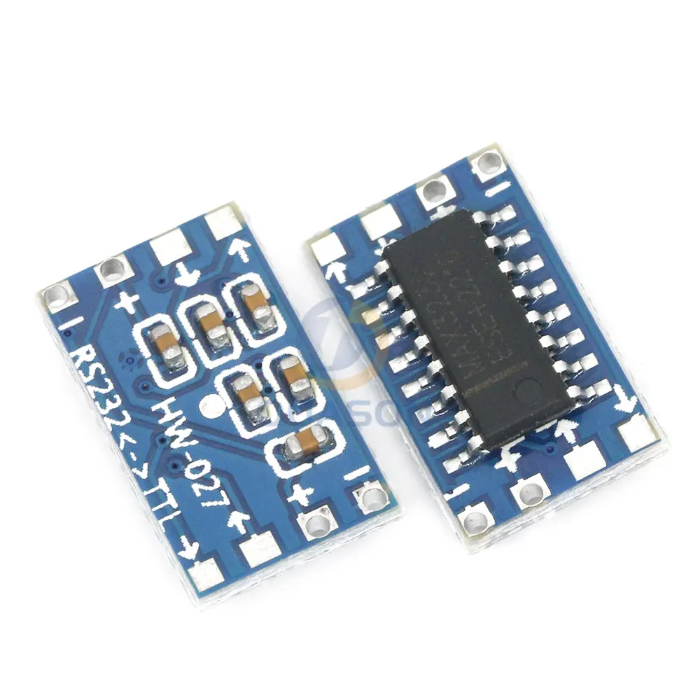 10pcs/lot mini RS232 MAX3232 Levels to TTL level converter board serial converter board Dropshipping