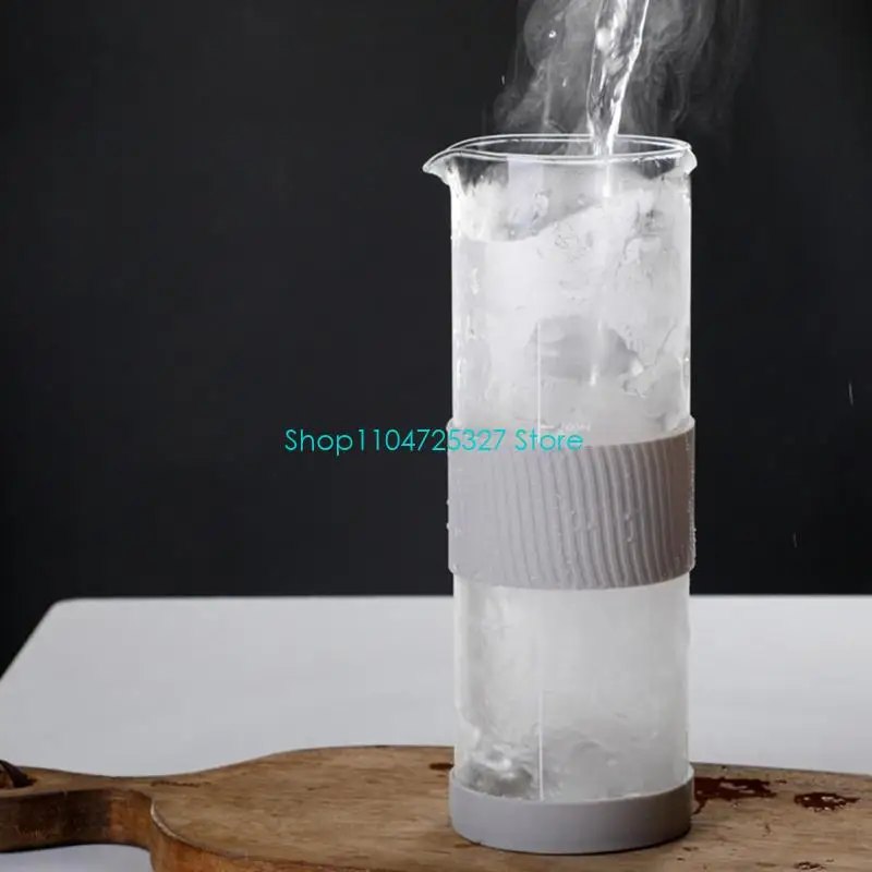 D8KF Refreshing Cold Brew Coffee Machine with Glass Handle for Home Use