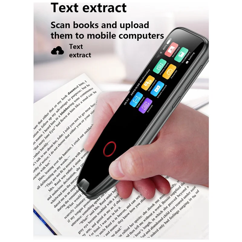 

Dictionary Translation Pen Smart Voice Transltor Device Multilingual Scanner Support 113 Languages
