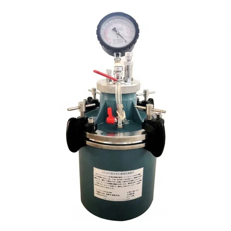 Civil Construction Laboratory Void Bubble Testing Device TBT-LC615A, Pressure Type Concrete Mix Pore Ratio Measuring Apparatus