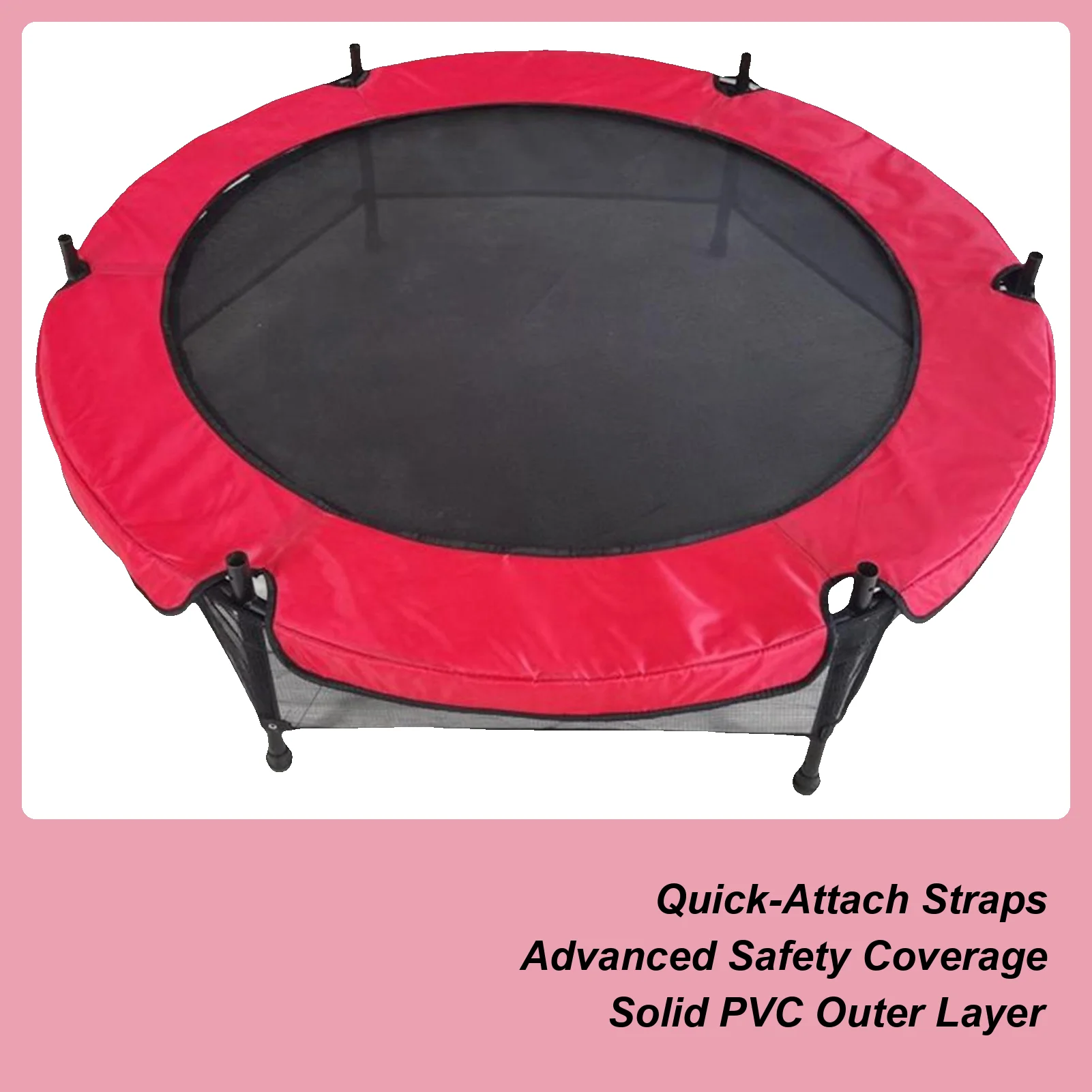 

Универсальный сменный защитный коврик для батута, устойчивый к разрыву водонепроницаемый аксессуар для батута, круглый пружинный защитный чехол