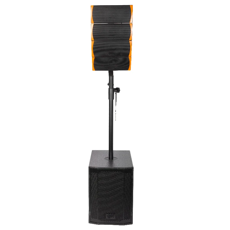 Portable 720W Compact Line Array PA System Professional Loudspeaker With Bluetooth For Events
