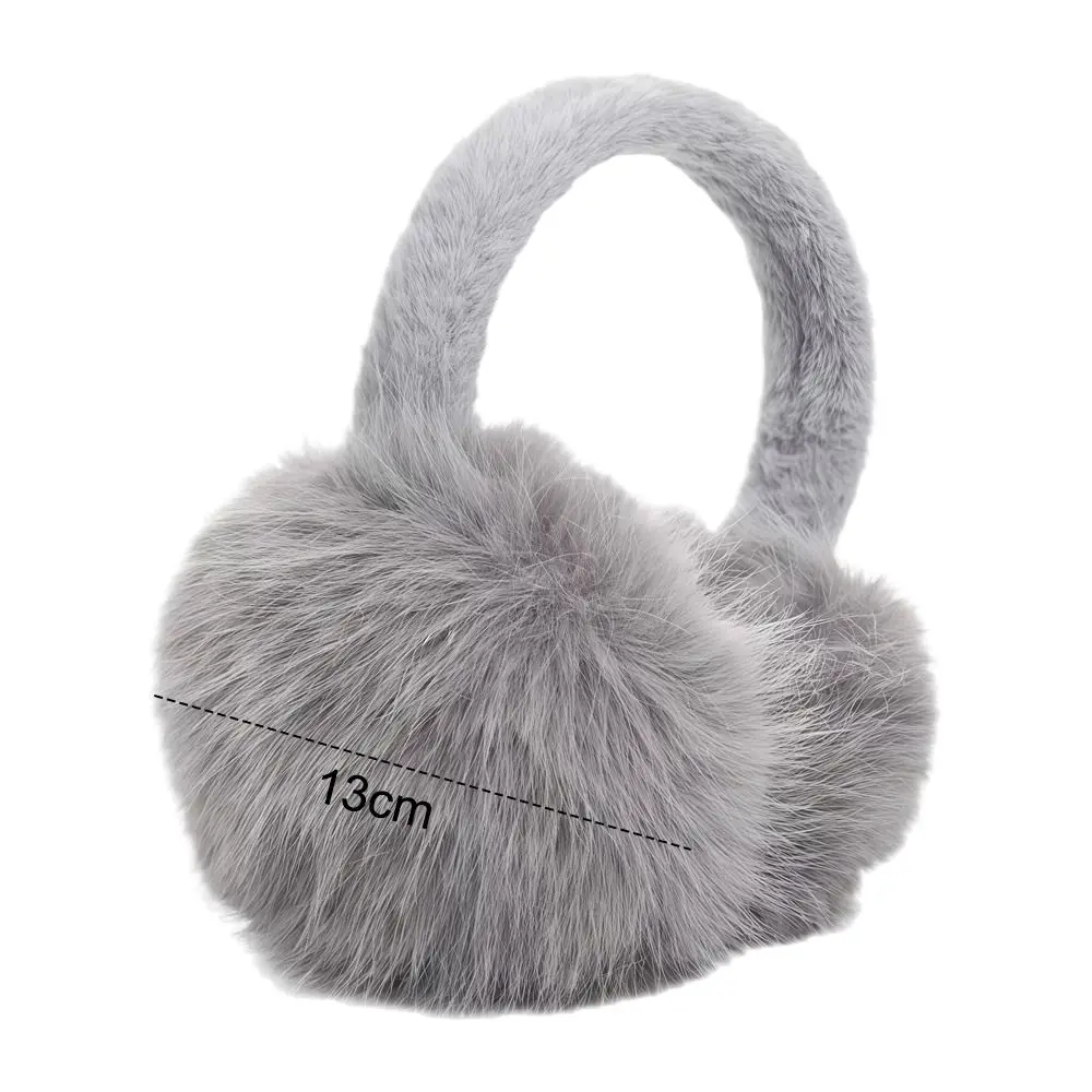 Winter Warm Foldable Earmuffs Thickened Antifreeze Soft Earflaps Cold Protection Folding Ear Warmer For Women Men Outdoor