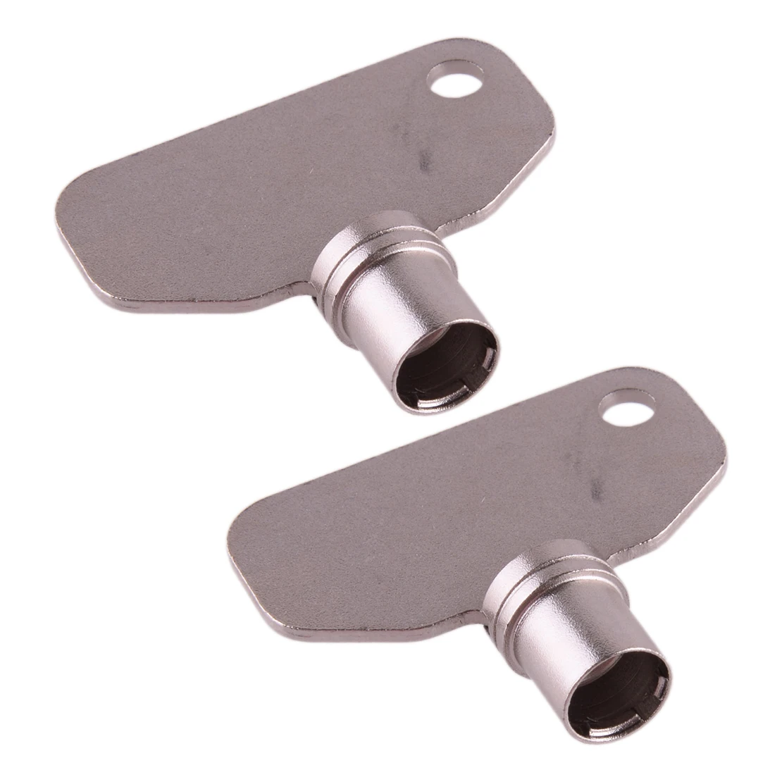 2Pcs Barrel Key 4 Notch E3-5-15 E3-26-715-15 for RV Motorhome Camper Trailer Silver