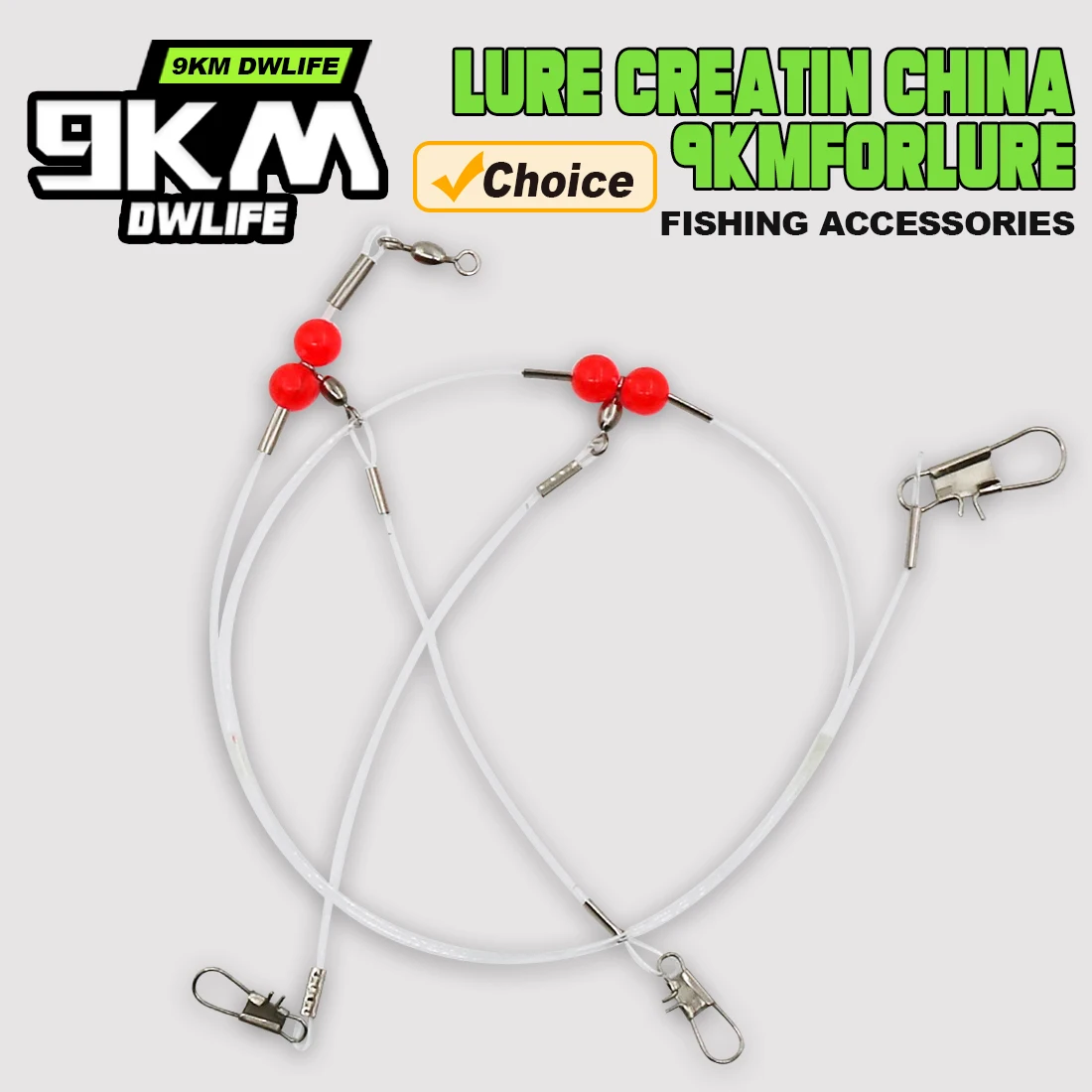 Triple giratorio para pesca en agua salada – Conector acero inoxidable - imagen 4