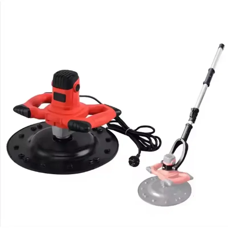 High Performance Long Handheld Concrete Cement Mortar Electric Polisher Trowel Wall Plastering Floor Polishing Smoothing