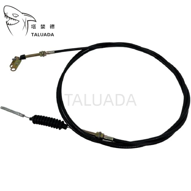 Throttle Motor Cable Black For PC56-7 Motor Control Excavator Parts High Quality