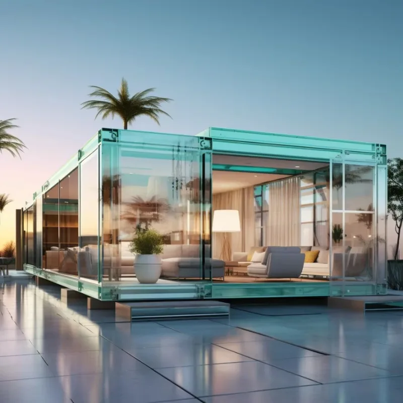 YG 20/40ft منزل حاوية منزلية صغيرة عالية الجودة هيكل فولاذي مسبق الصنع منزل حاوية سقيفة الماشية مستودع