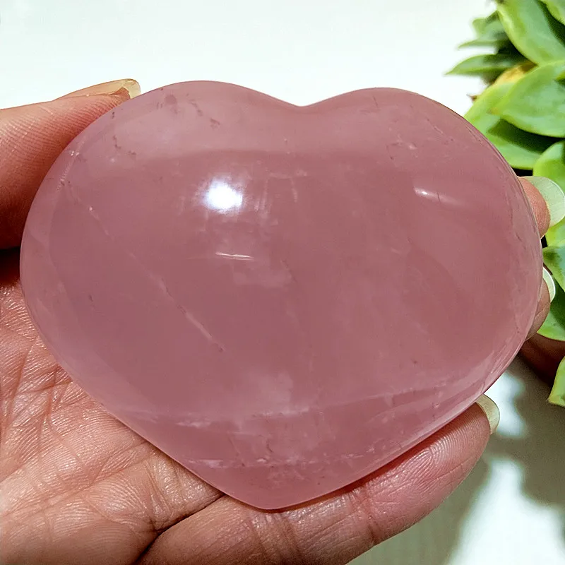 Natural Stones Rose Quartz Crystl The Heart Plaything Witchcraft Reiki Chakra Healing Crystals Room Home Decoration