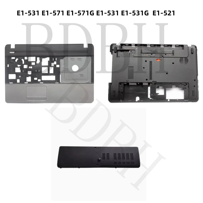 New Laptop Palmrest Top Case & Bottom Base Cover For Acer E1-531 E1-531G E1-521 E1-571 E1-571G