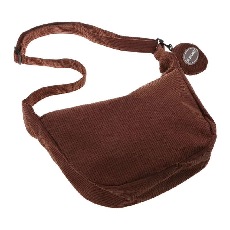 Shoulder Bag for Women Corduroy Crossbody Phone Bag Perfect for Work Travel