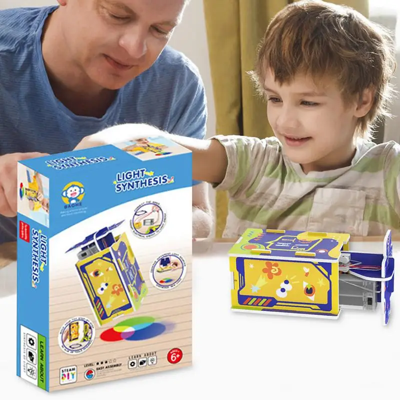 Stiel Spielzeug Kit Stiel Montage Handwerk Kinder Wissenschaft Spielzeug Kit interaktive frühe Lernspiel zeug Wissenschaft Experiment Set für Arbeits zimmer