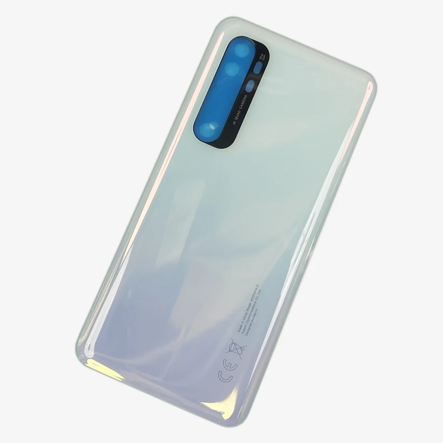 A+++ New For Xiaomi Mi Note 10 lite Battery Cover Back Glass Panel Rear Housing Case For Mi Note 10 lite Back battery Cover