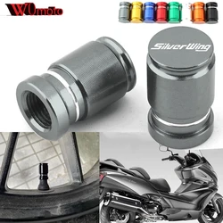 New For Honda Silver Wing 400 500 600 SW-T400 FJS400 FCS600 Accessories Motorcycle Tire Air Valve Cap Moto Wheel Tyre Stem Cover