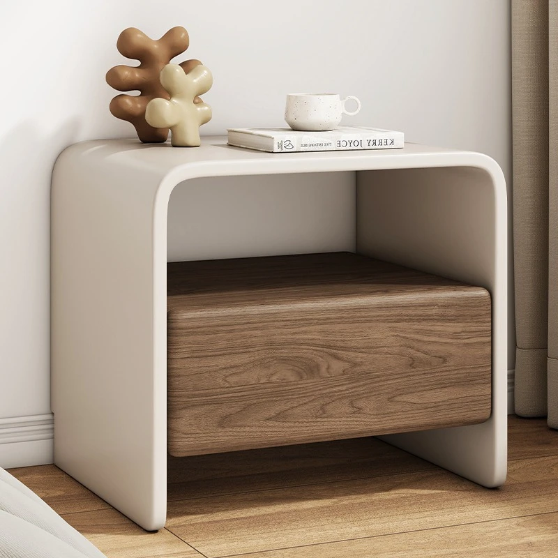 

Simple and modern all-solid wood baking paint, creamy style, cute, high-end and light luxury