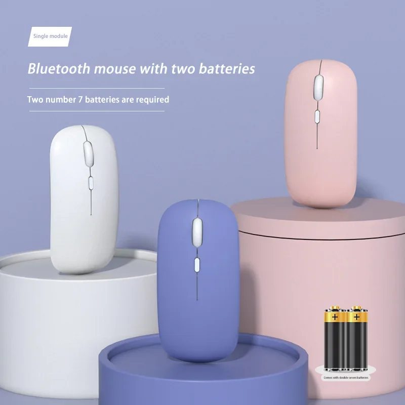 Xiaomi Bluetooth Mouse For IPad Samsung Huawei Lenovo Android Windows Tablet Wireless Mouse For Computer Laptop Accessory New