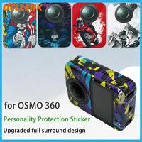 PVC Sticker For DJI Osmo 360 Full Surround Protective Decals Decoration Film For DJI OSOM 360 Sports Camera Accessori