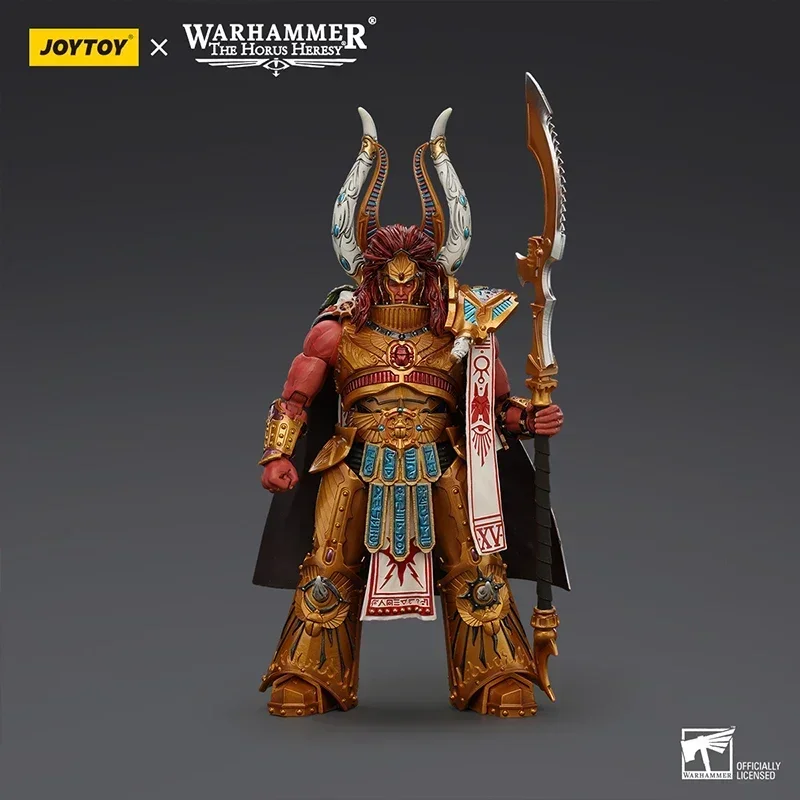 JOYTOY Warhammer 1/18 The Horus Heresy Action Figures Thousand Sons Magnus Figurine The Red Primarch of The XVth Legion Model