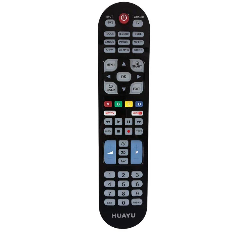 HUAYU URC1515 FOR LG-FOR SAMSUNG FOR NETFLIX-FOR YOUTUBE key 3 in 1 UNIVERSAL LCD-LED TV control