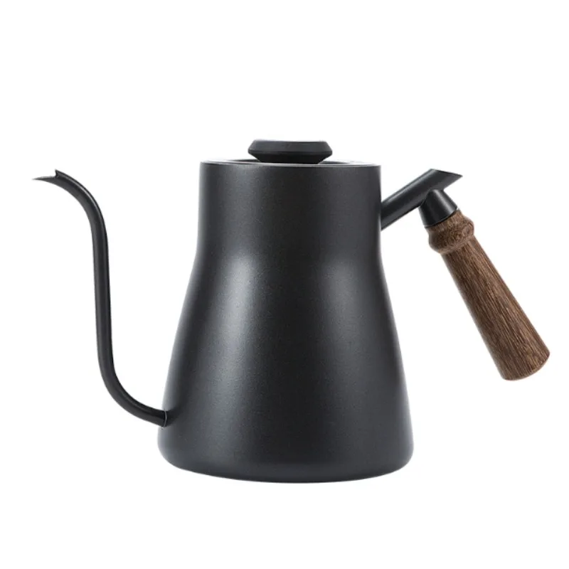 850ml Stainless Steel Gooseneck Coffee Kettle With Thermometer Long Narrow Spout Pour Over Hand Drip