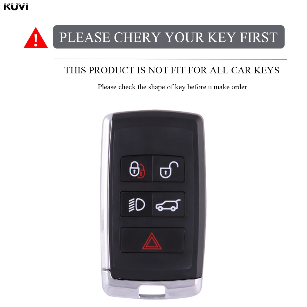 NEW TPU Car Remote Key Case Cover Shell For Land Rover Range Rover Evoque Discovery Sport Velar For Jaguar XE XF E-Pace F-Pace