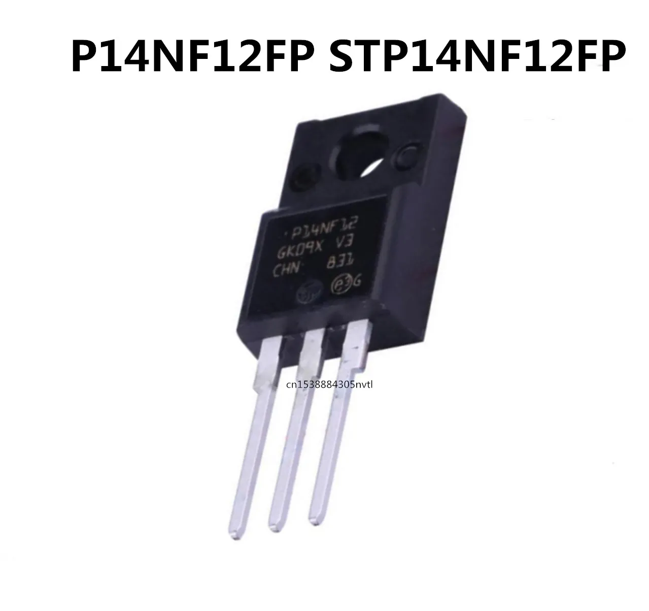 Original 10pcs/ P14NF12FP STP14NF12FP  TO-220F 120V 14A