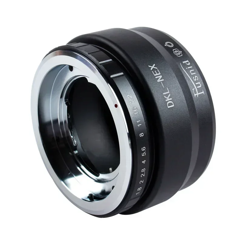 DKL Deckel Retina Lens to E Mount Camera Adapter Ring per Sony NEX 7 6 5 C3 VG10 A6000 A6100 A6300 A5100 A7R A7S