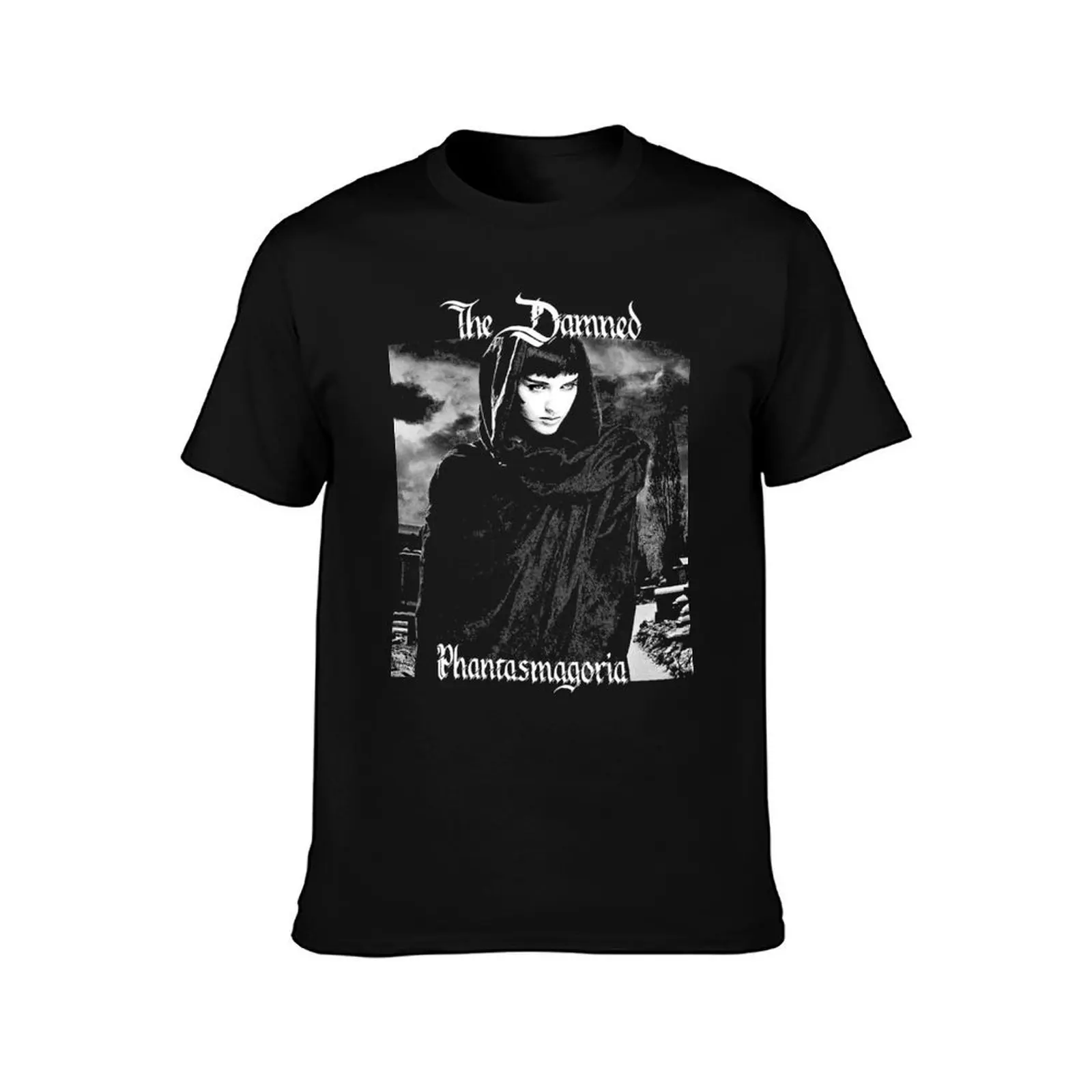 The damned phantasmagoria T-Shirt, Summer Casual Cotton Tee, Oversized Streetwear Tops, Vintage Graphic Print, Unisex Men Women
