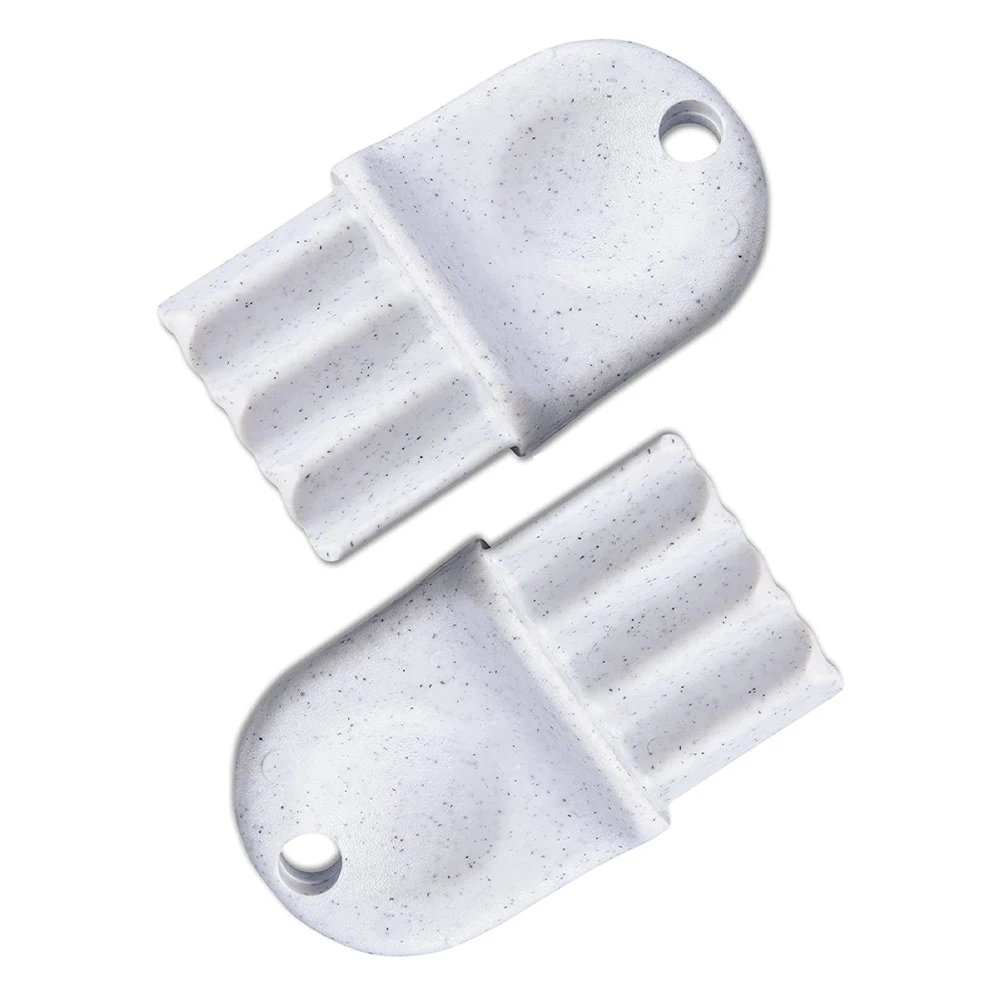 5pcs Universal Paper Towel Dispenser Key Plug and Play Metal Toilet Tissue Dispenser Key with Rings Bathroom Accessories White
