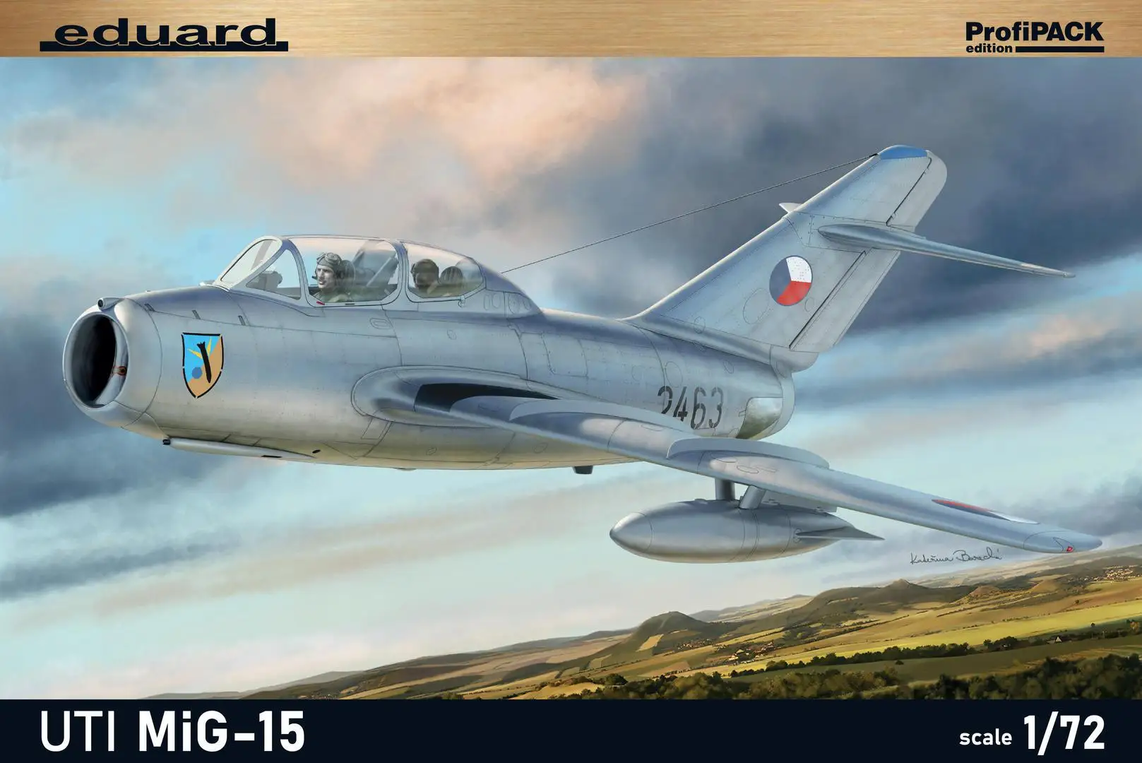 

Eduard 7055 1/72 Scale UTI MiG-15 Profipack Model Kit