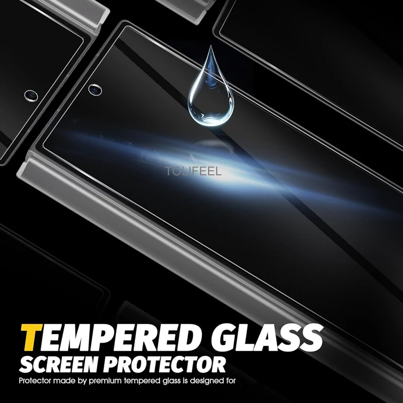 4 piezas Cristal templado para Samsung Galaxy Z Fold 7 6 5 4 3, protector de pantalla premium transparente para Samsung Z ZFold 6 5 Fold5, película de vidrio 3