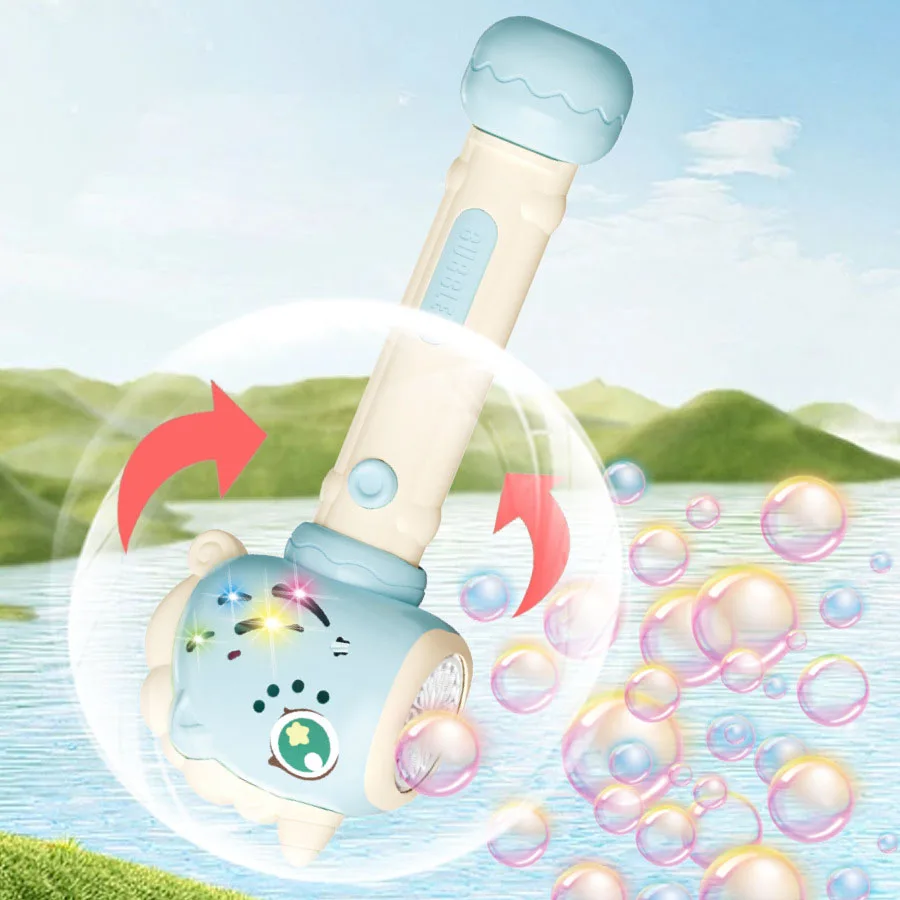 Kinderen Elektrische Eenhoorn Bubble Machine Speelgoed Met Verlichting Cartoon Dieren 16-gaats Elektrische Bellenblazer Speelgoed Verjaardagscadeautjes